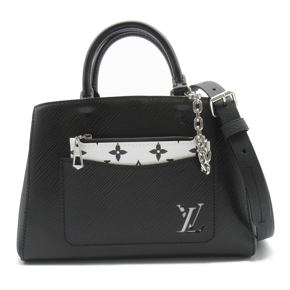 Louis Vuitton Marelle BB Shoulder Bag Epi Leather Black